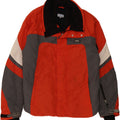 BRUGI Mens Windbreaker Jacket IT 50 Large Red Colourblock Polyamide Vintage Brugi and Second-Hand Brugi from Messina Hembry 