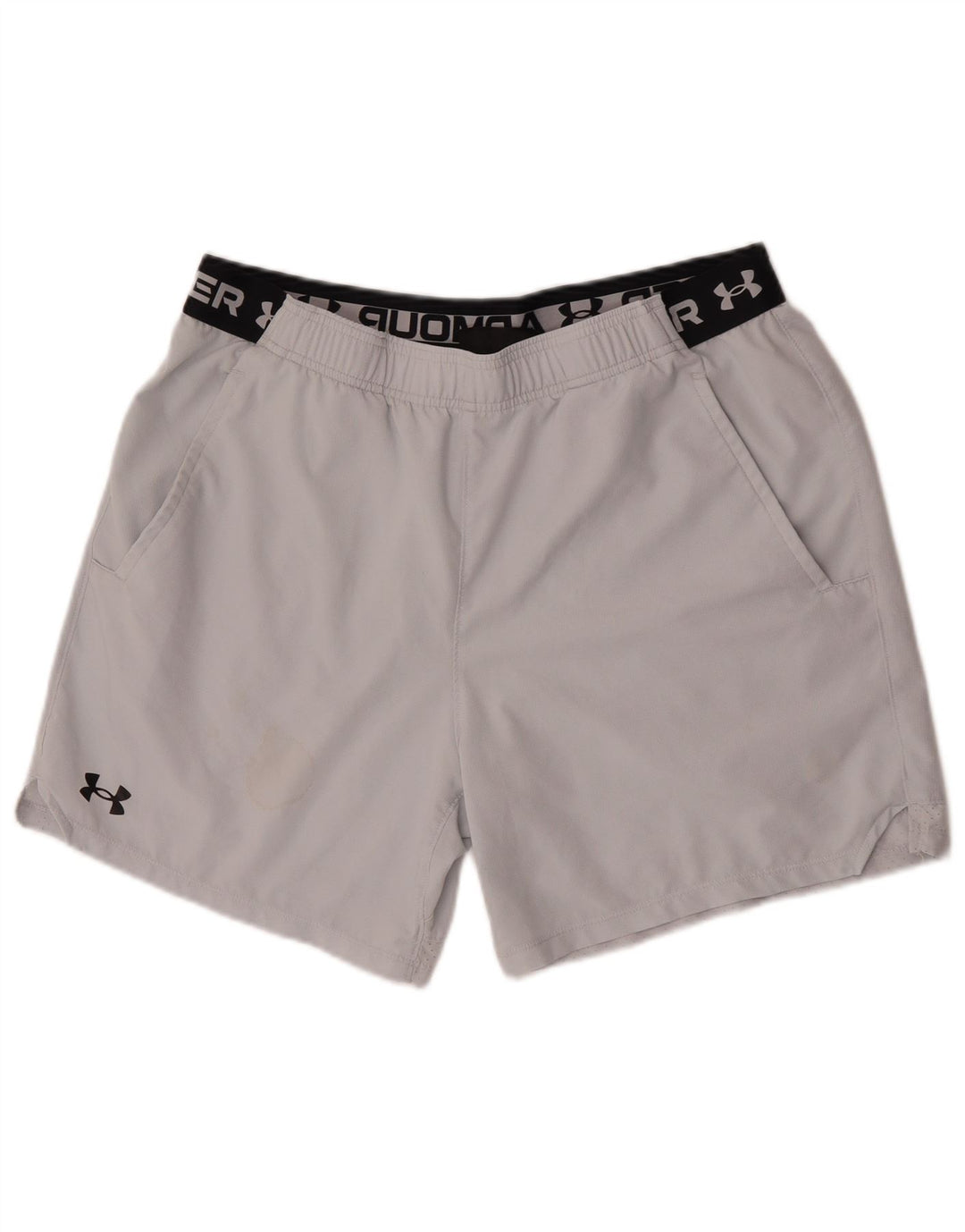 Under Armour Herren Sportshorts mit taillierter Grafik, XL, Weiß, Polyester