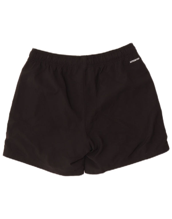 Adidas Jungen Aeroready Sportshorts 15–16 Jahre, schwarzes Polyester
