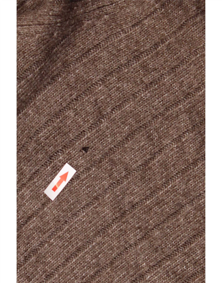 Marks & Spencer Herren Rollkragenpullover Pullover 2XL Braun Acryl
