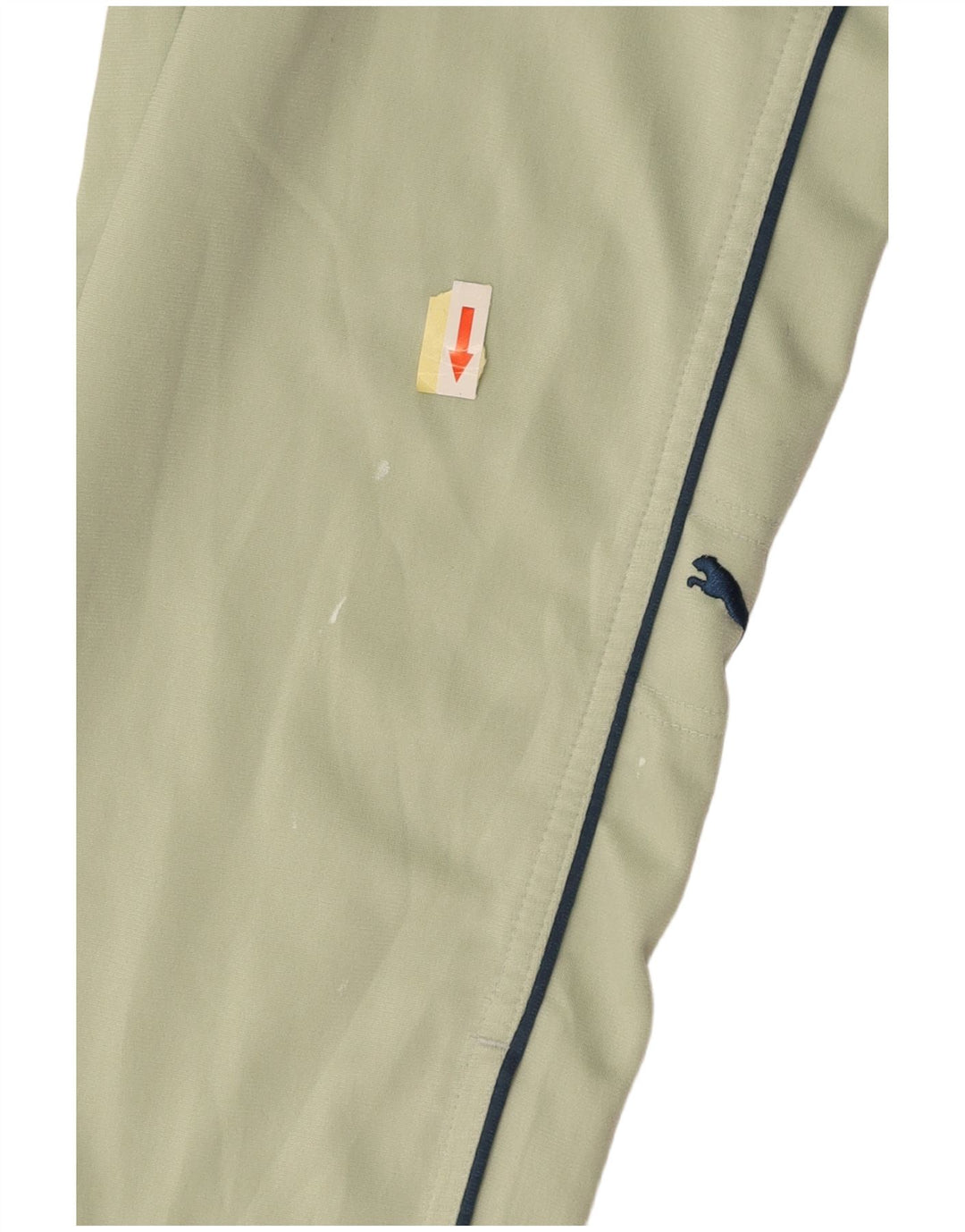 PUMA Herren-Trainingshose aus mittelgrünem Polyester