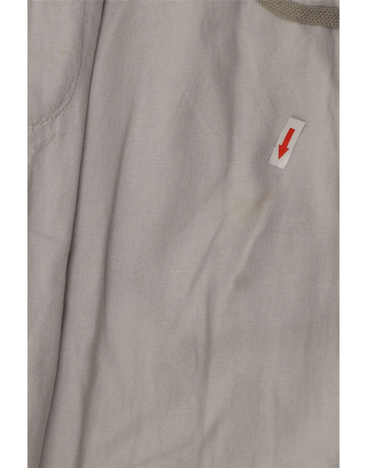 Zara Damen Jogger-Chinohose, Größe L, W32, L28, Grau