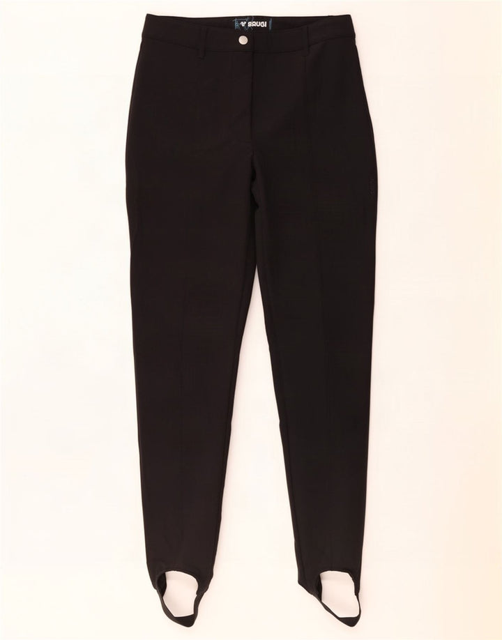 Brugi Damen Steigbügel-Freizeithose Medium W30 L33 Schwarz Polyester