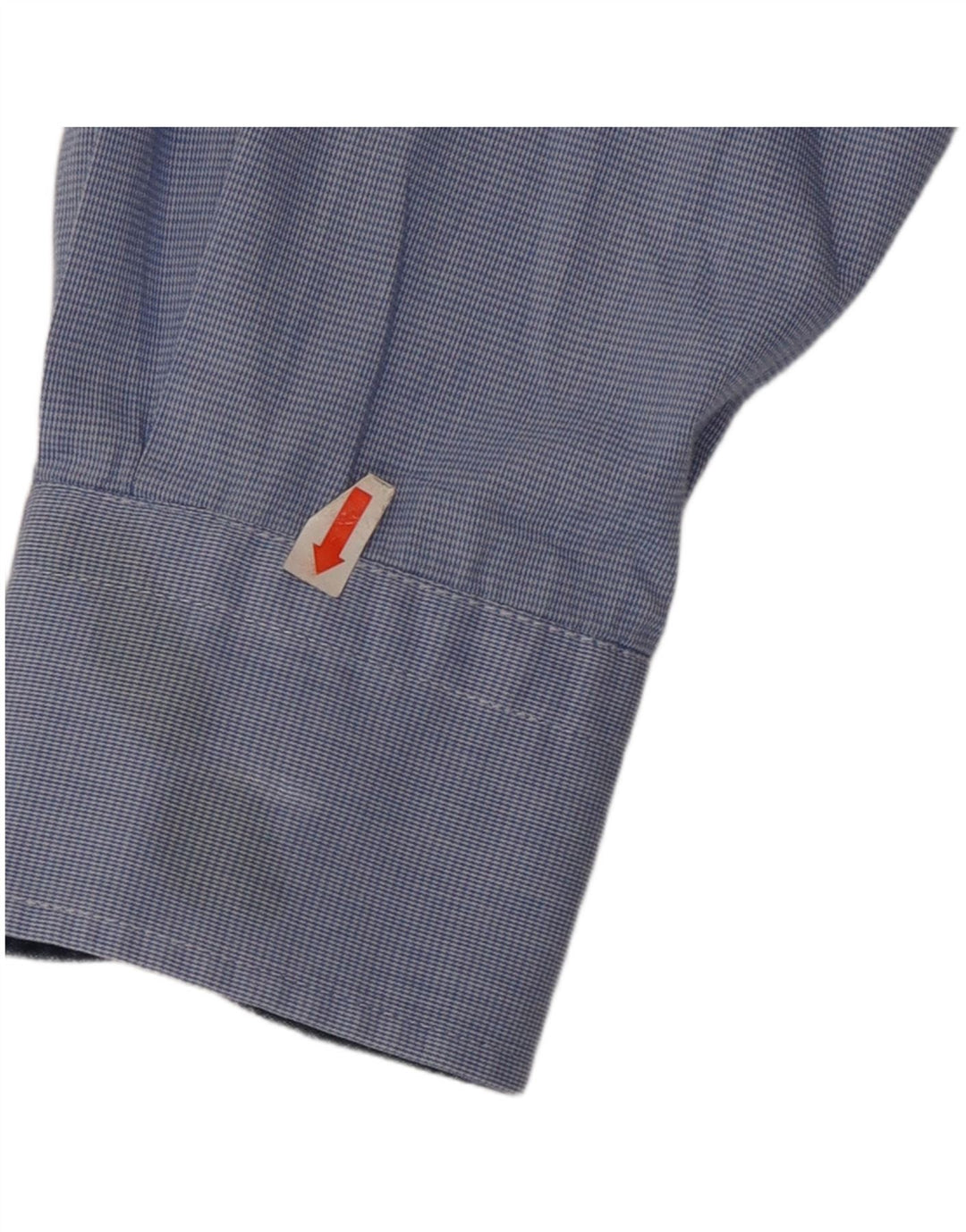 Harmont & Blaine Herren-Hemd, reguläre Passform, XL, blauer Hahnentrittmuster