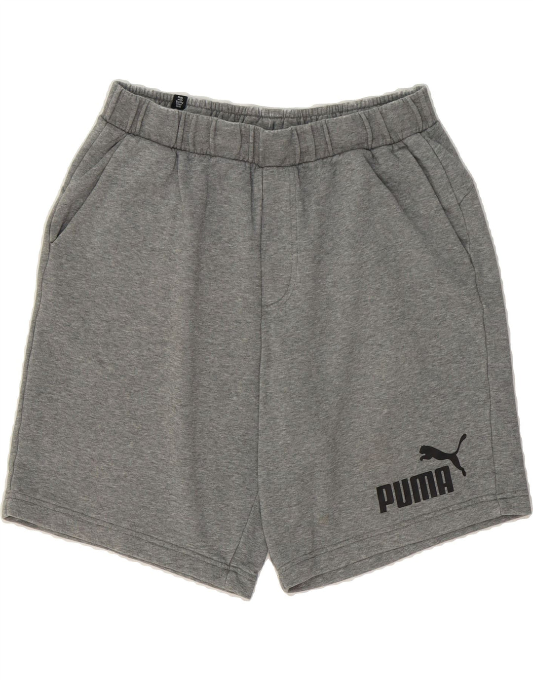 PUMA Mens Graphic Sport Shorts Large Grey Vintage Puma and Second-Hand Puma from Messina Hembry 