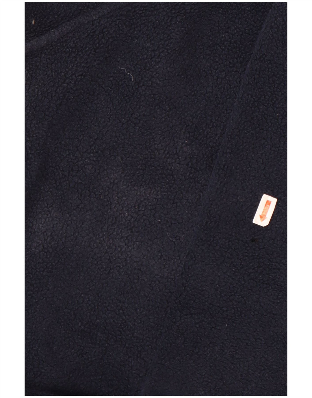 Kappa Herren-Fleecepullover mit Reißverschluss am Hals, mittleres marineblaues Polyester