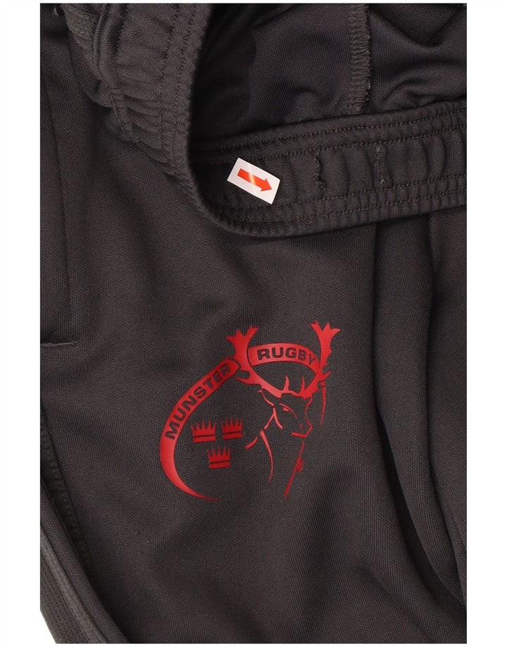 ADIDAS Herren Munster Rugby-Trainingsanzug, Jogginghose, Größe S, Schwarz, Polyester