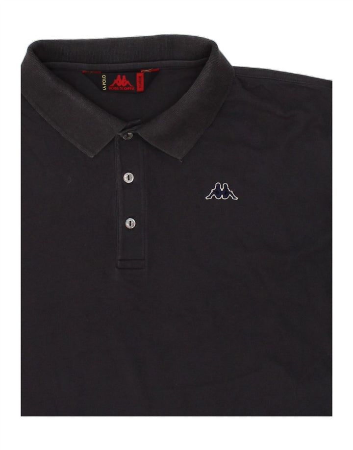KAPPA Mens Polo Shirt XL Navy Blue Vintage Kappa and Second-Hand Kappa from Messina Hembry 
