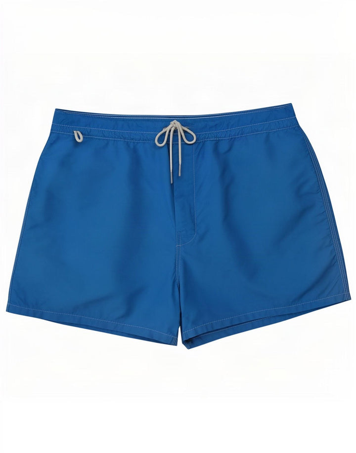 Sundek Herren-Badeshorts, normal, groß, blaues Colourblock-Nylon