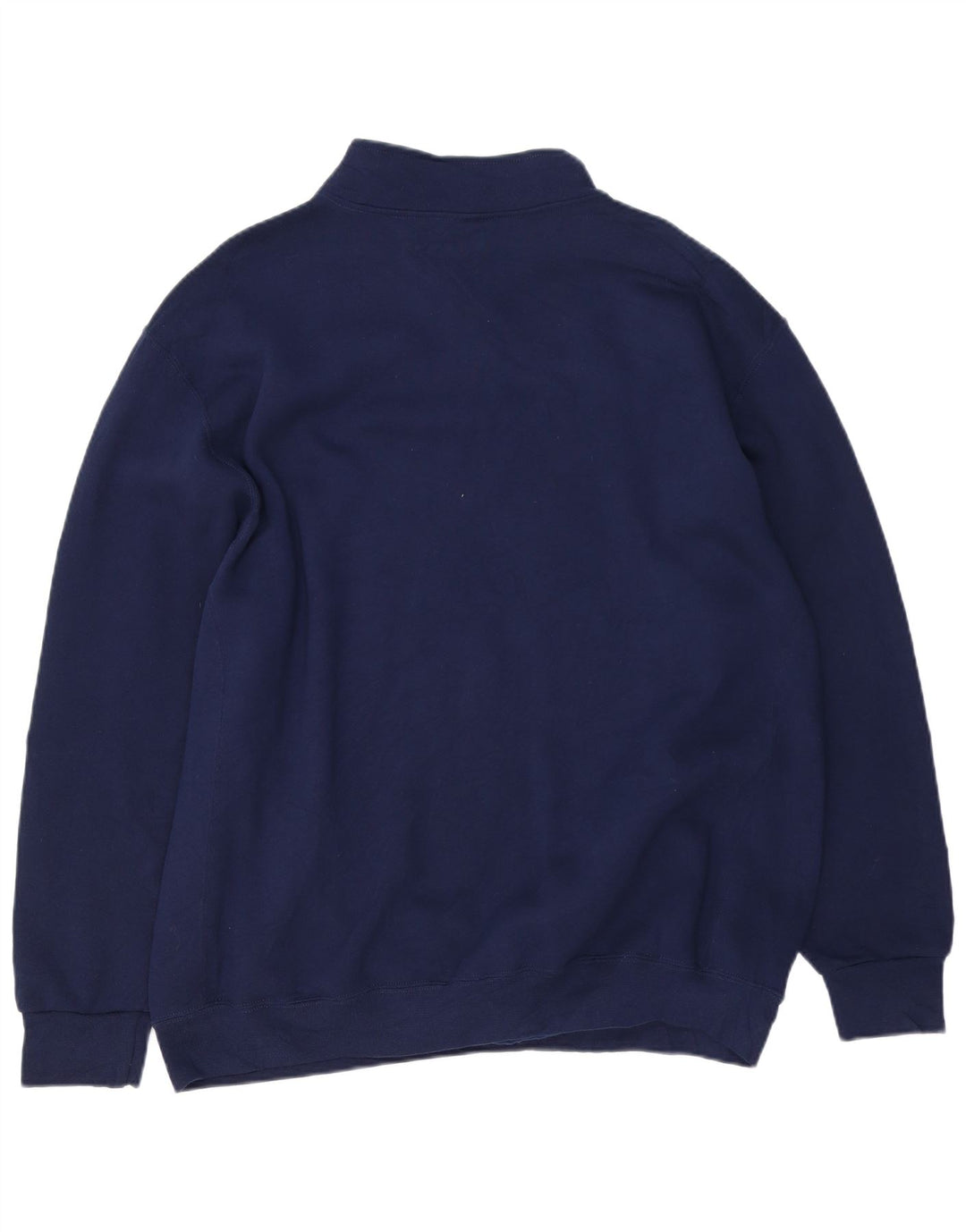 RUSSELL ATHLETIC Herren-Sweatshirt mit Reißverschluss am Hals, 2XL, Marineblau, Baumwolle