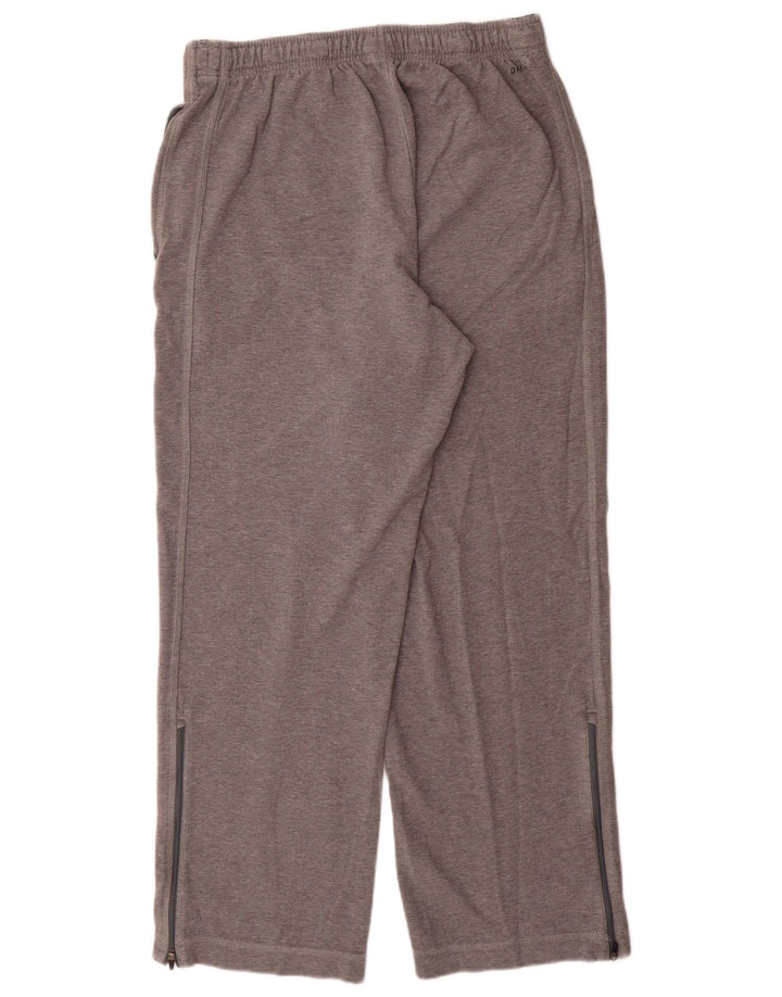 Nike Herren Dri Fit Trainingshose, Größe L, Grau meliert