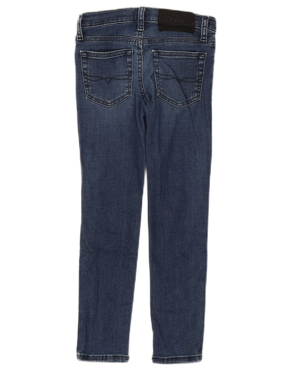Polo Ralph Lauren Röhrenjeans für Jungen, 5–6 Jahre, W22, L21, blaue Baumwolle
