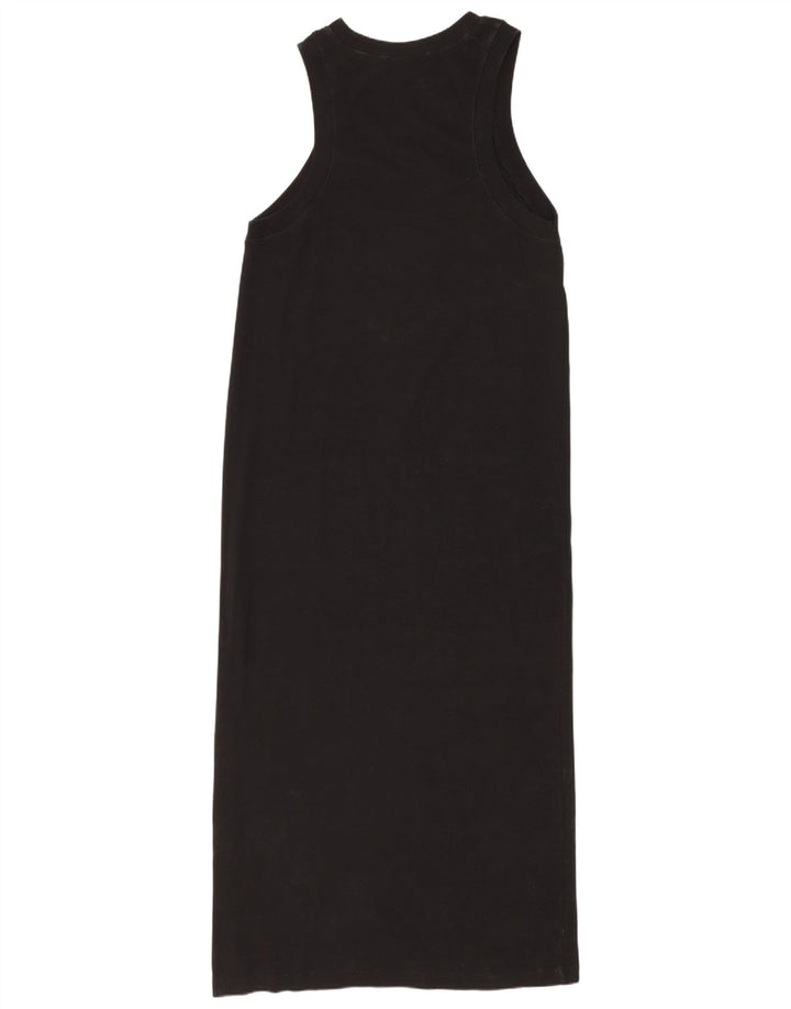 Ärmelloses Maxikleid für Damen von Zara, Größe 44, mittelschwarz, Baumwolle