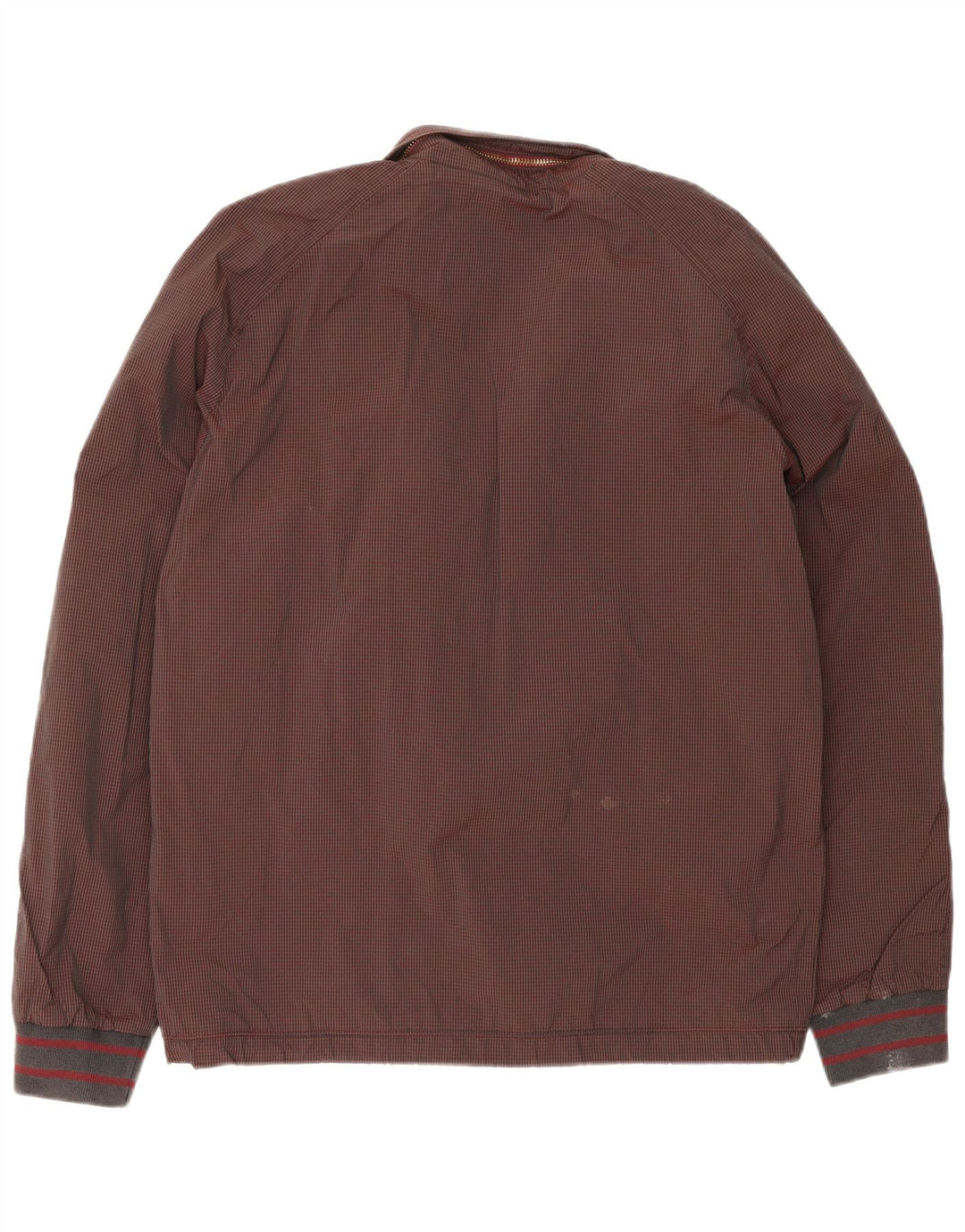 Ted Baker Herren-Bomberjacke, Größe 4, groß, braun kariert