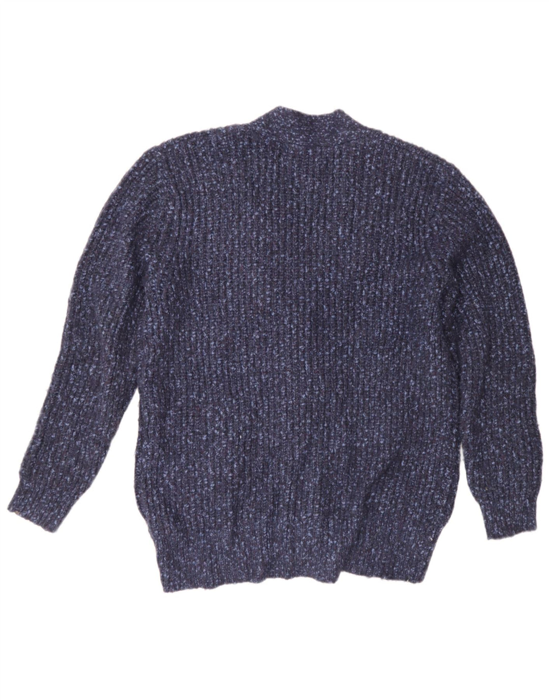 Marks & Spencer Damen-Strickjacke in Übergröße, Gr. 14, mittelblau meliert