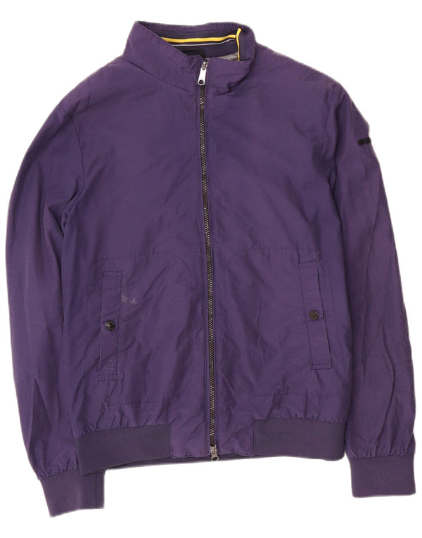 Geox Herren Respira Bomberjacke UK 36 Small Marineblau Polyamid