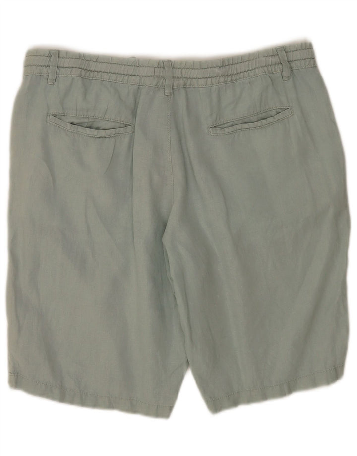 Benetton Herren Chinoshorts W34 Large Grün