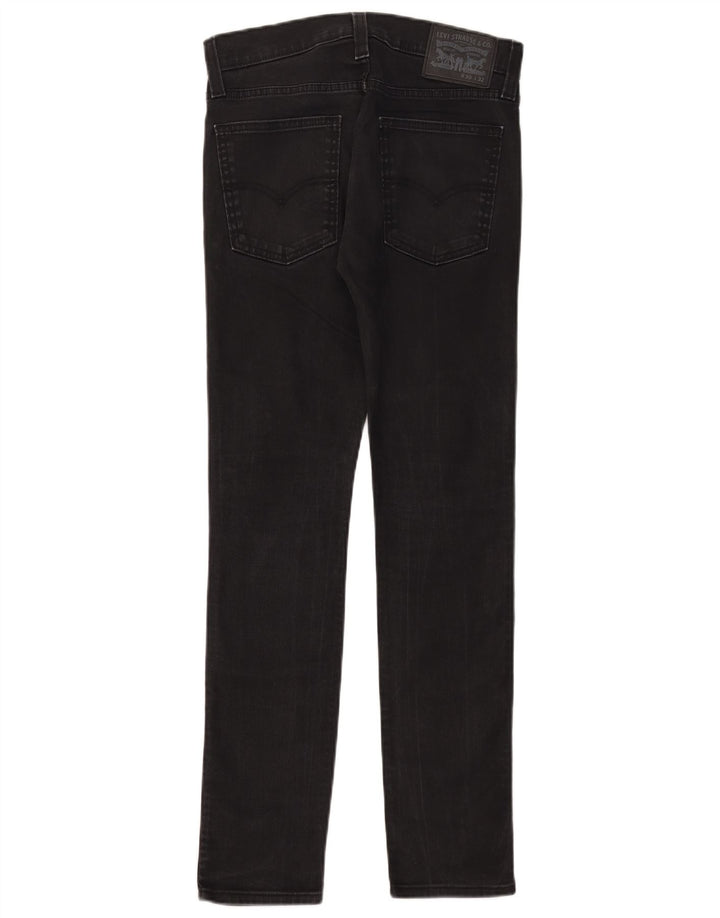 Levi's Damen Slim Jeans W30 L29 Schwarze Baumwolle