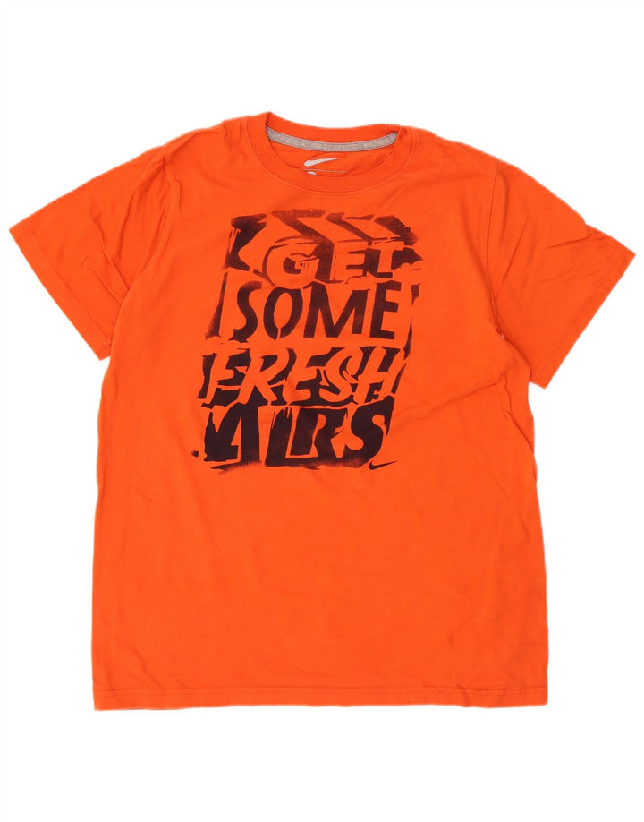 Nike Jungen Grafik T-Shirt Top 13–14 Jahre XL Orange