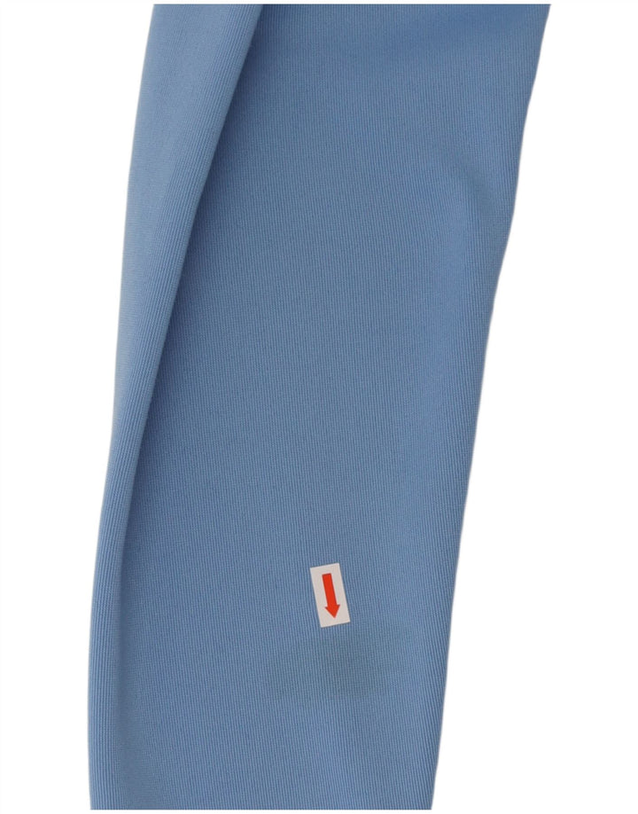 LOTTO Womens Oversized Tracksuit Top Jacket UK 10 Small Blue Polyester