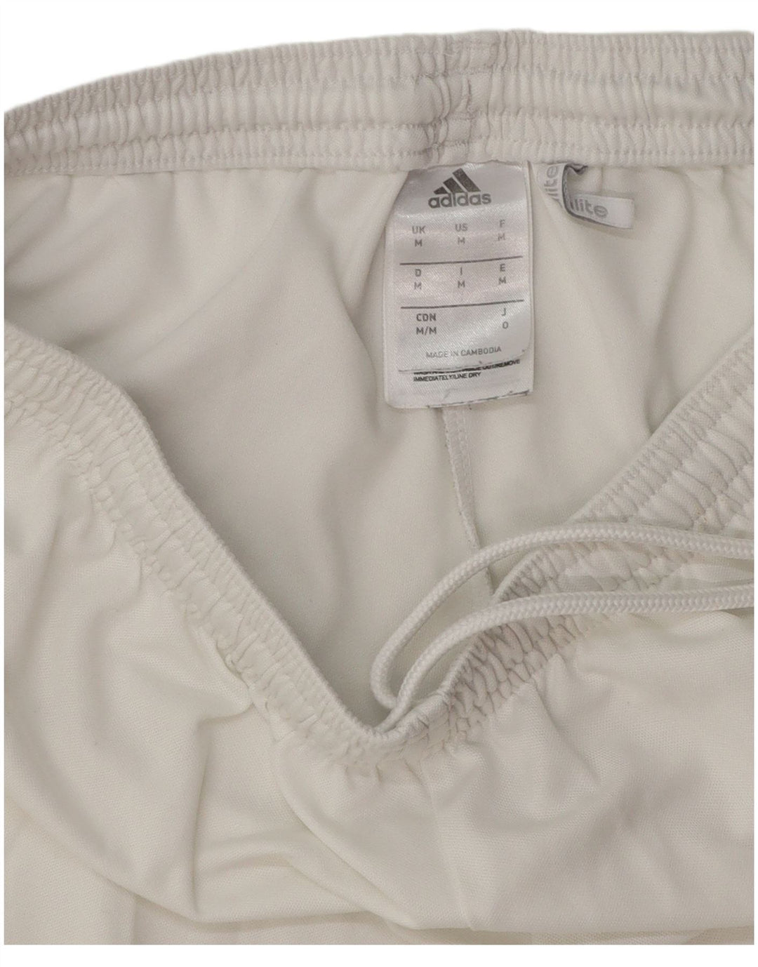 Adidas Herren Climalite Sport Shorts Mittelweißes Polyester