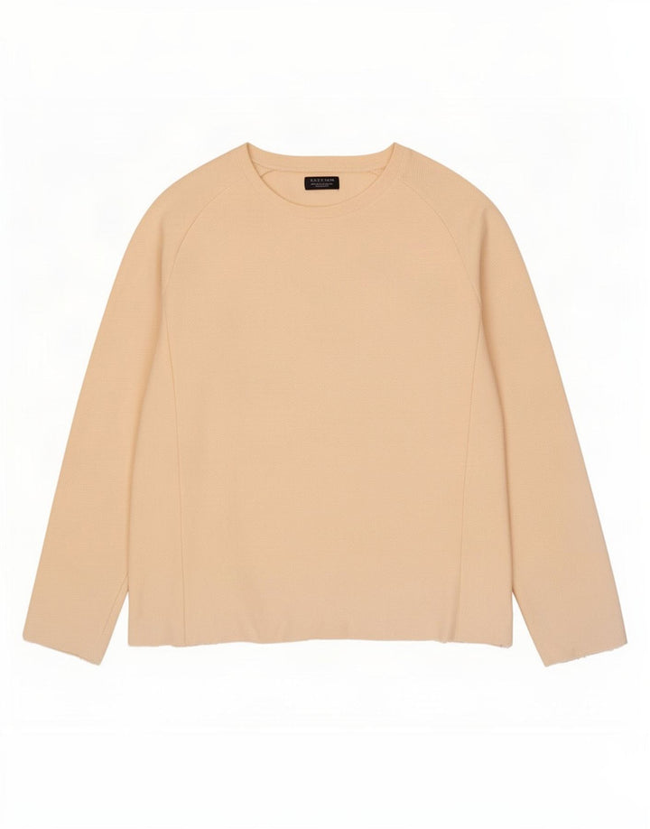 Zara Herren Top Langarm XL Beige