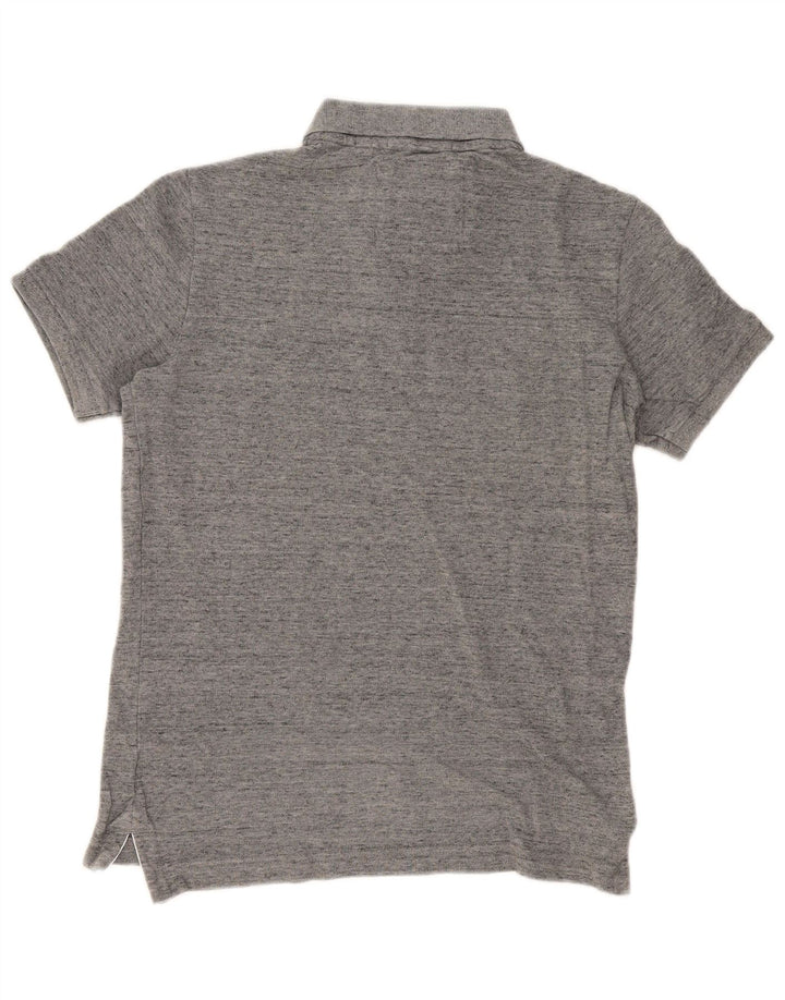 Superdry Herren-Poloshirt Mittelgrau meliert