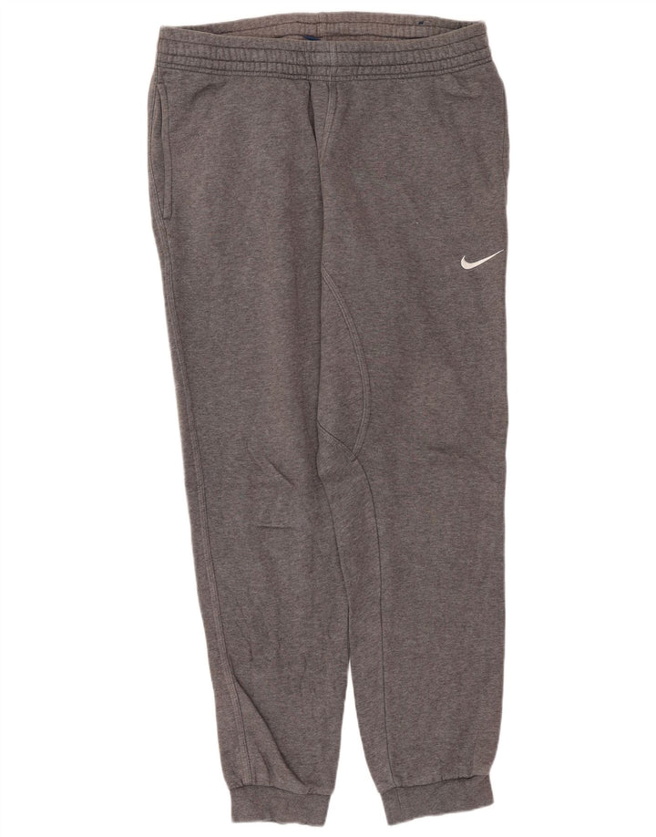 Nike Damen Trainingshose Jogger UK 14 Mittelgraue Baumwolle