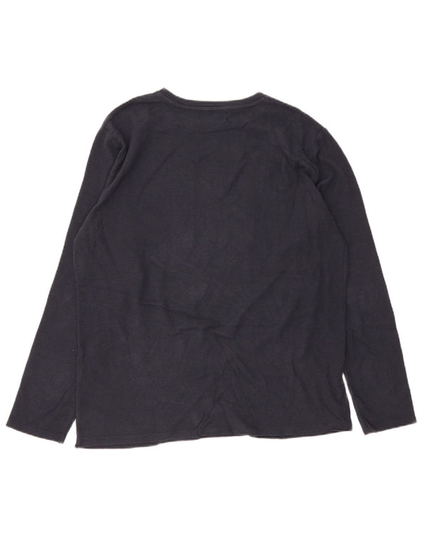 Zara Jungen Graphic Top Langarm 13-14 Jahre Marineblau