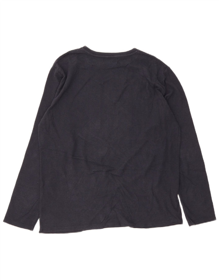 Zara Jungen Graphic Top Langarm 13-14 Jahre Marineblau