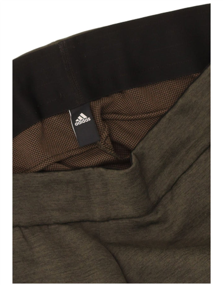 Adidas Herren Climalite Trainingshose, groß, Khaki meliert