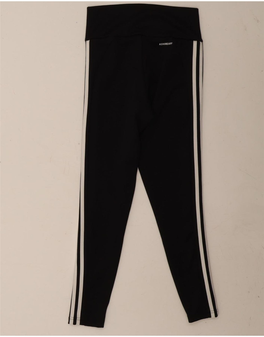 Adidas Damen Aeroready Leggings UK 8/10 Small Schwarz Polyester