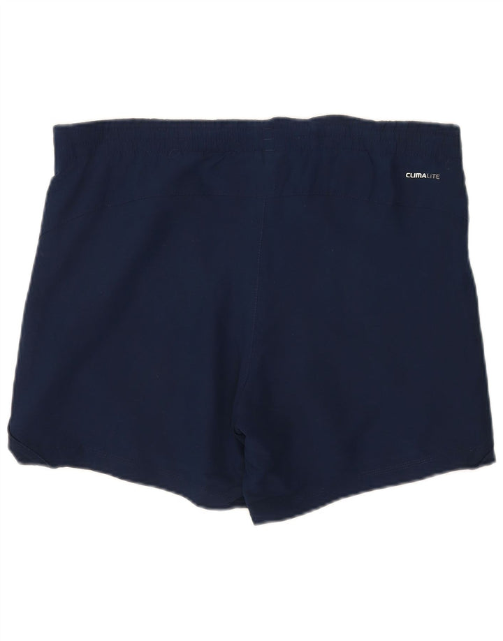 Adidas Herren Climalite Sport Shorts Small Marineblau Polyester