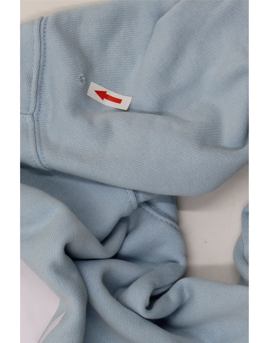 Adidas Damen Graphic Oversized Sweatshirt Pullover UK 8 Small Blaue Baumwolle