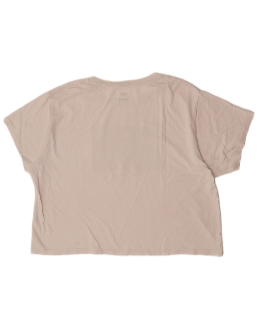 Levi's Damen Grafik-T-Shirt-Oberteil UK 14 Mittelweiß