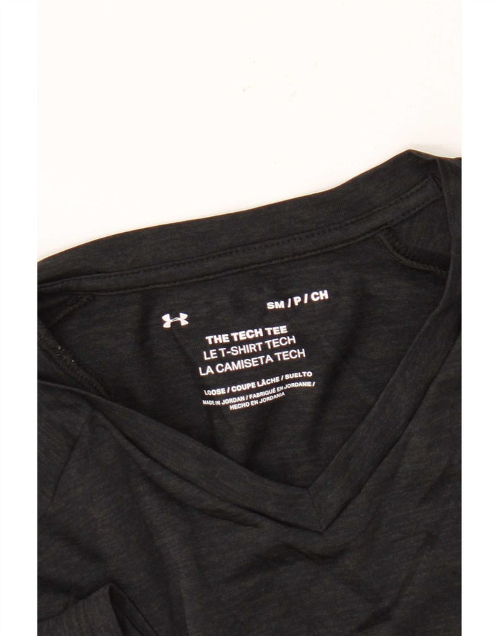 Under Armour Herren T-Shirt Top Small Schwarz meliert