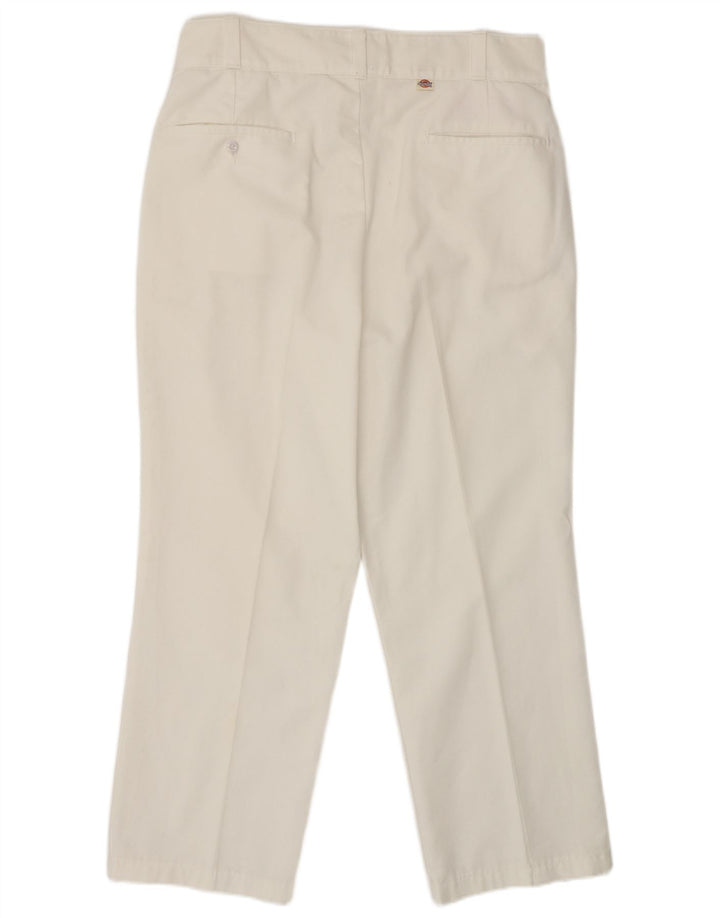 Dickies gerade Chino-Hose für Herren, W34, L28, weißes Polyester