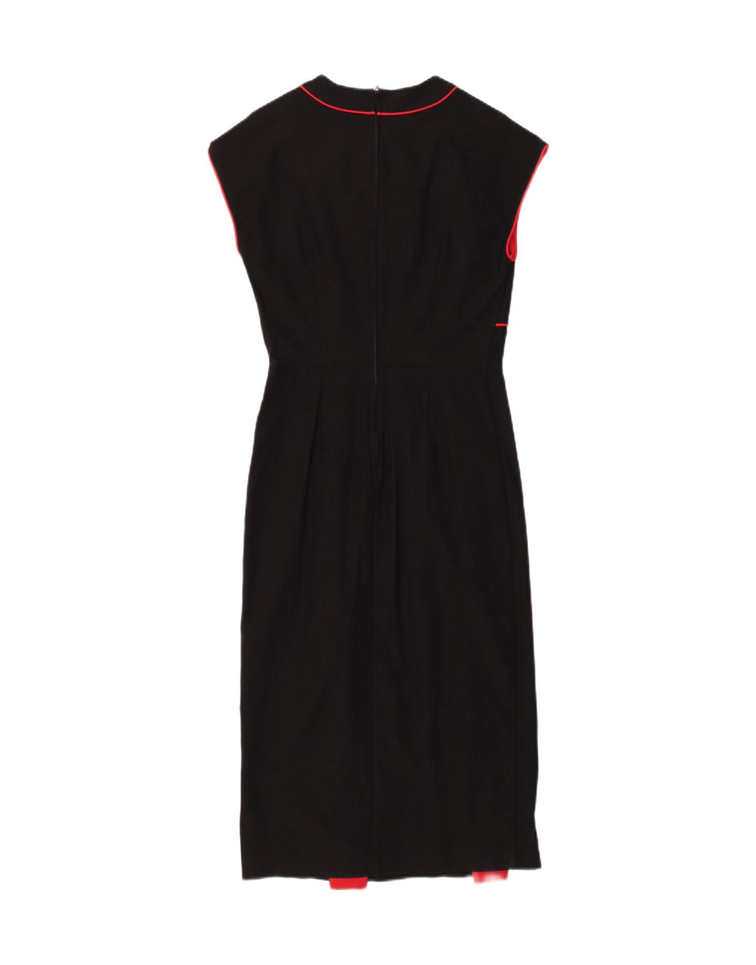 Stop Staring Damen Etuikleid UK 18 XL Schwarz Rayon