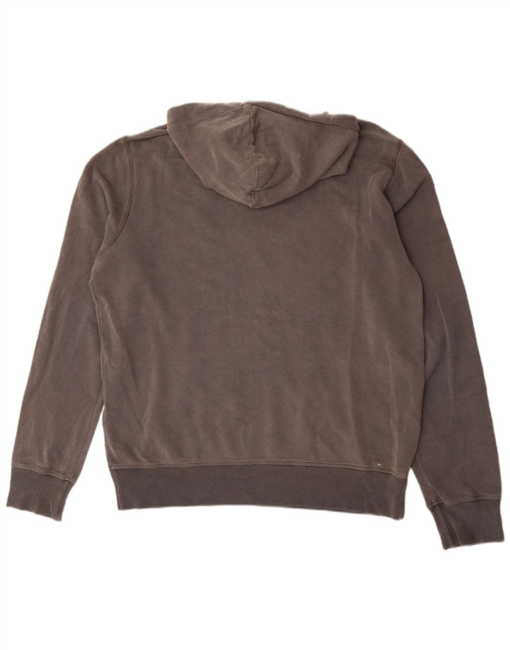 Converse Herren-Kapuzenpullover mit Grafik, groß, graue Baumwolle