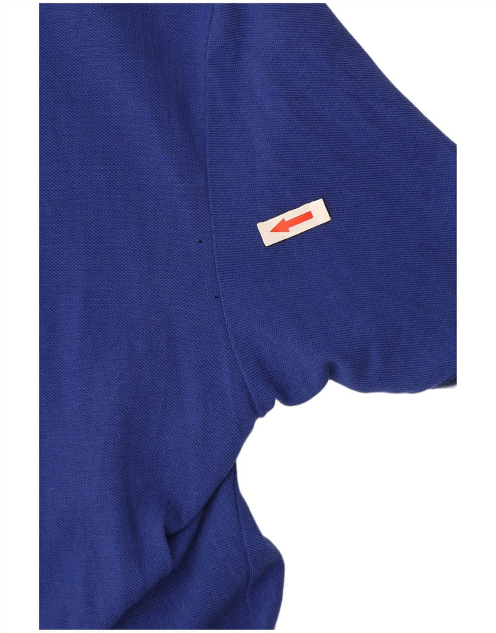 Champion Herren-Poloshirt aus mittelblauer Baumwolle