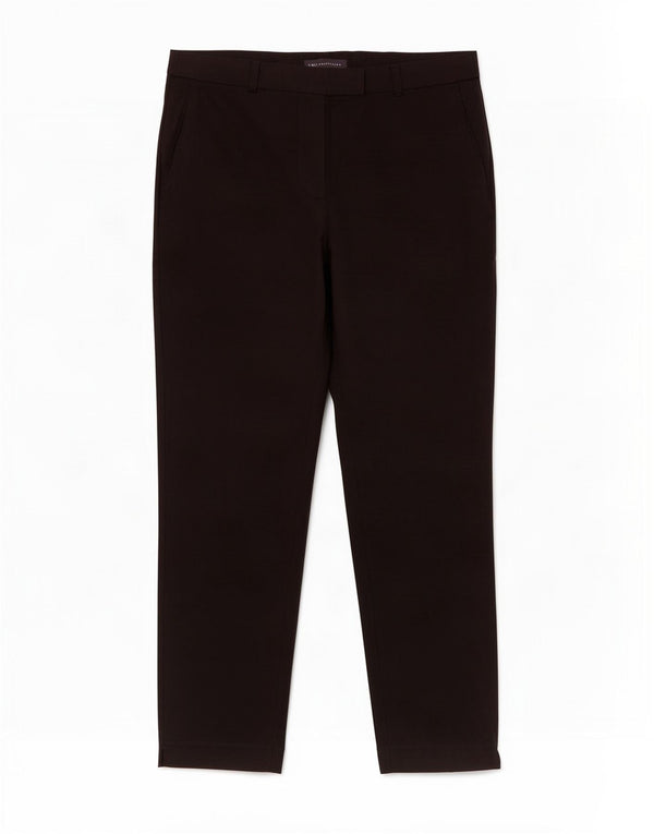 Marks & Spencer Damen Slim Fit Freizeithose UK 16 Large W34 L28 Schwarz