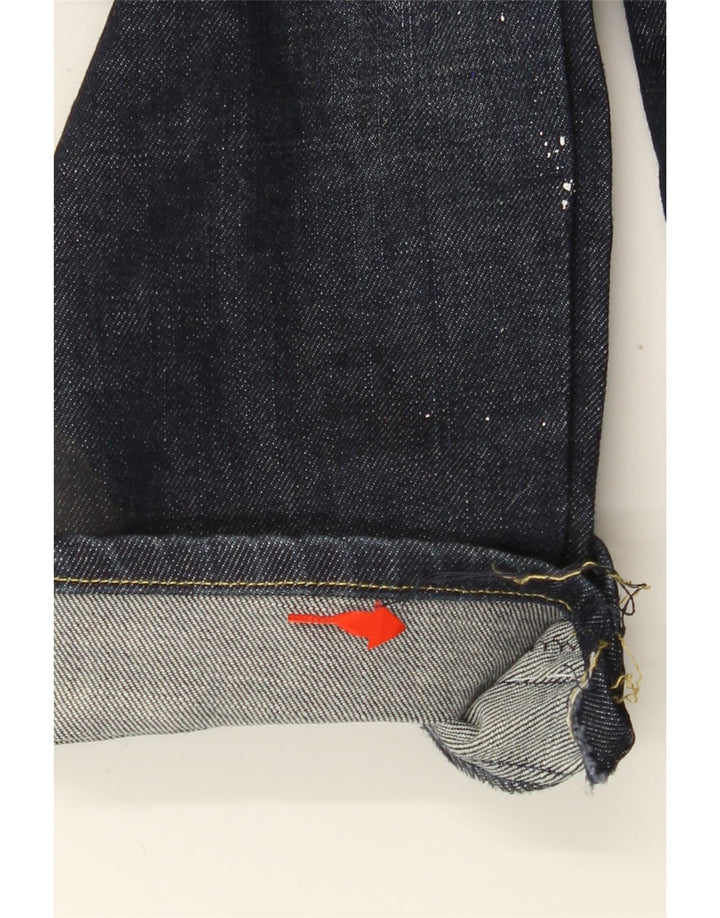 Iceberg Damen Slim Jeans W31 L34 Marineblaue Baumwolle