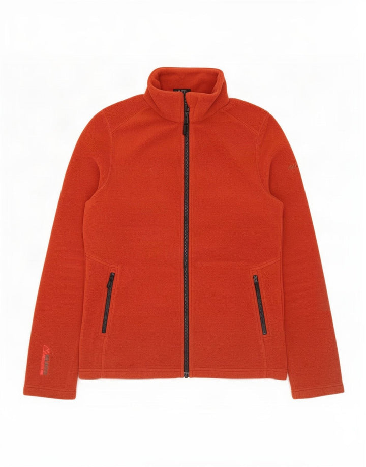 Musto Damen Fleecejacke UK 12 Mittelorange Polyester