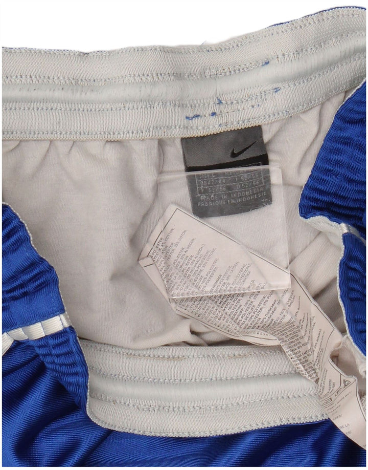 Nike Herren-Sportshorts, groß, blaues Polyester