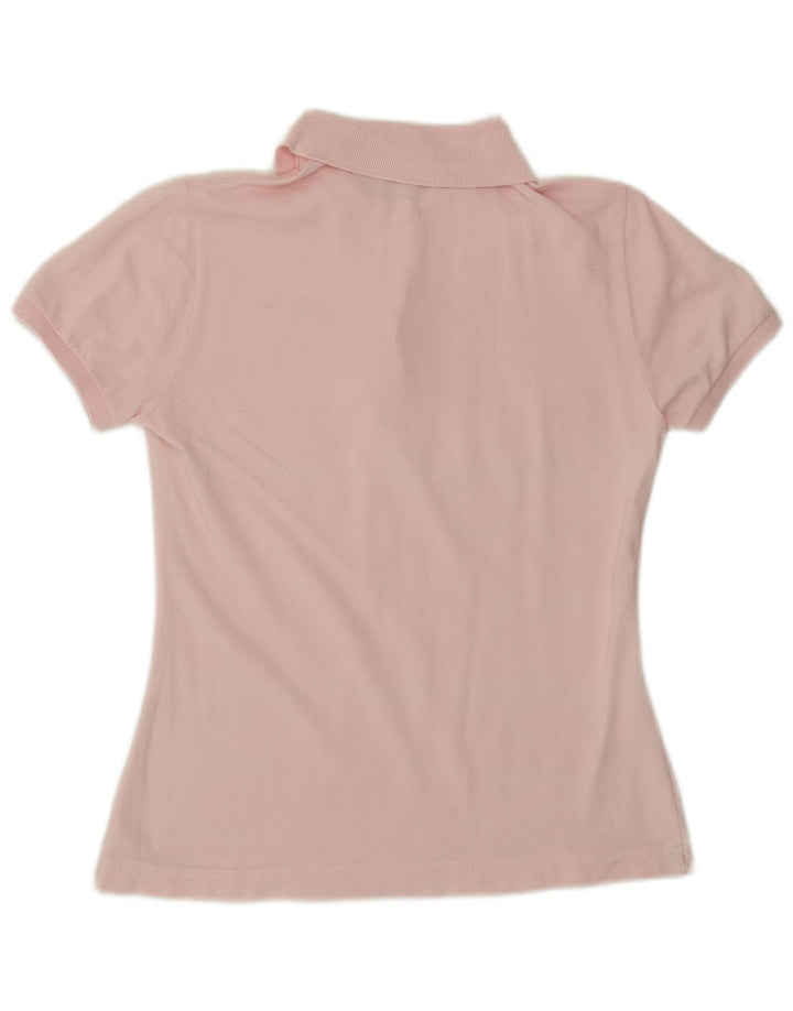 Lacoste Damen-Poloshirt, Größe 40, mittelrosa, Baumwolle