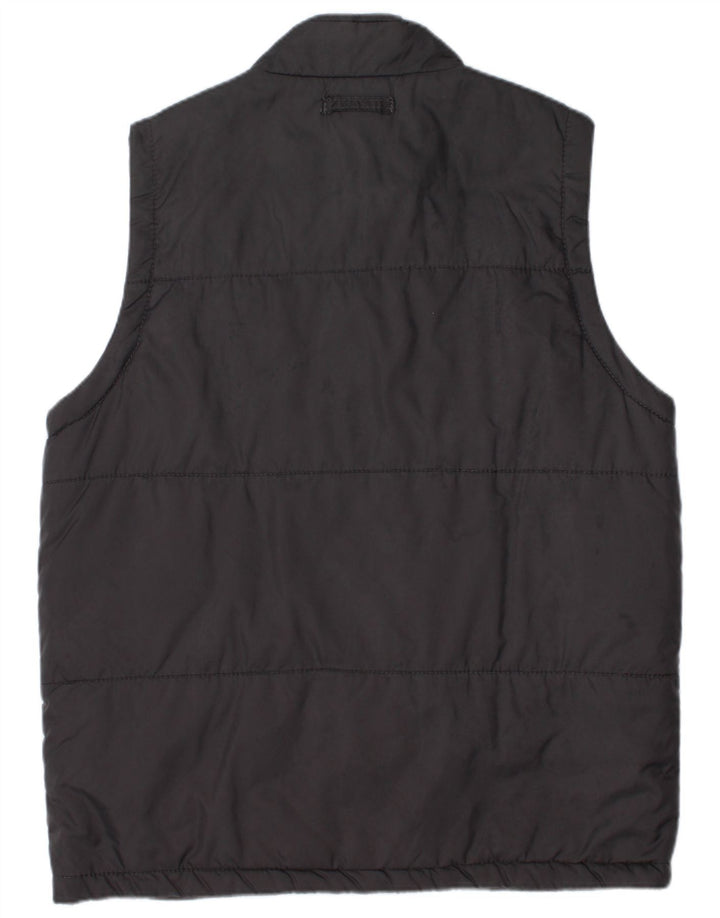 CALVIN KLEIN JEANS Boys Padded Gilet 9-10 Years Grey Nylon