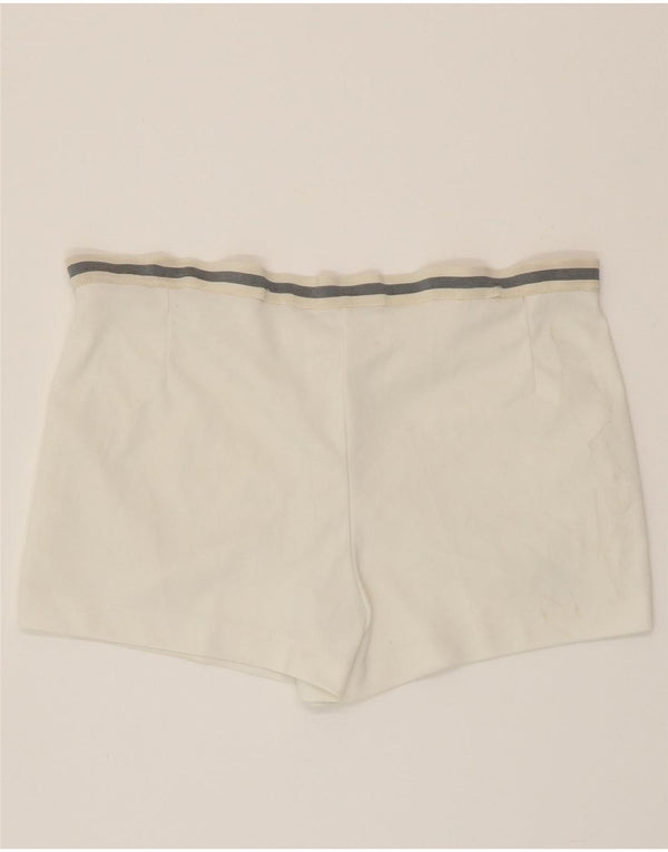 AUSTRALIAN L'ALPINA Herren-Freizeitshorts mit Standard-Passform IT 52 XL W34 Weiß