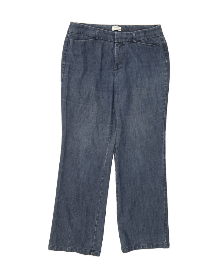 DOCKERS Womens Straight Jeans US 12 Large W34 L31 Blue Cotton Vintage Dockers and Second-Hand Dockers from Messina Hembry 