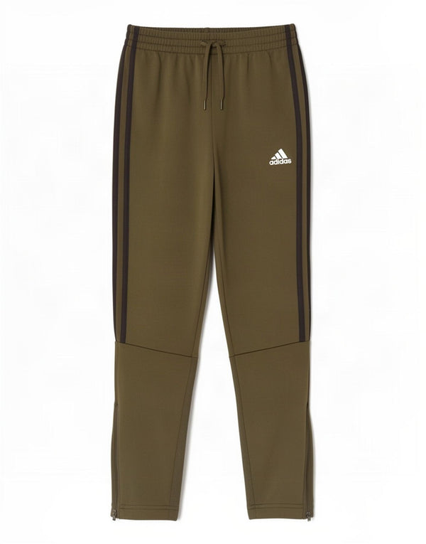 Adidas Trainingshose für Jungen, 11–12 Jahre, Khaki, Polyester