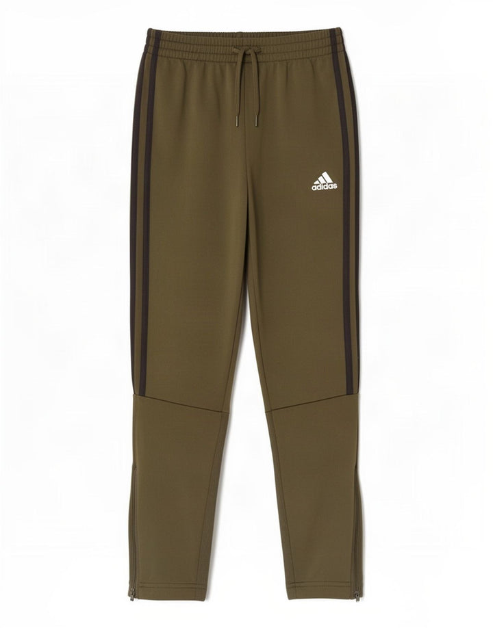 Adidas Trainingshose für Jungen, 11–12 Jahre, Khaki, Polyester